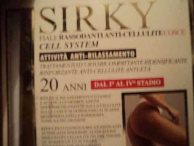 SIRKY - Fiale Rassodanti AntiCellulite Cosce