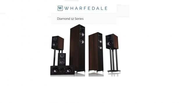 Sistema audioWharfedale serie Diamond 12 completo di Stand