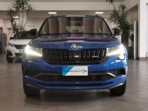 Skoda Kodiaq 2.0 BiTDI SCR 4x4 DSG RS7 POSTIRADIO DABSEDILI RISCALDATITELECAMERA