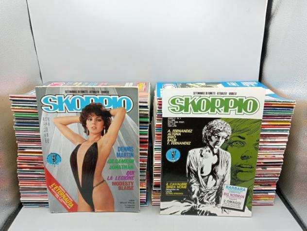 Skorpio - 2x annata completa con poster 1984-1986 - 2 Comic