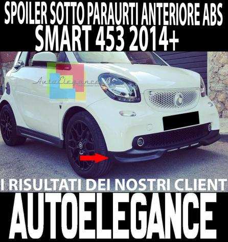 SMART 453 FORTWO 2014 SOTTO PARAURTI ANTERIORE LOOK SPORTIVO ABS