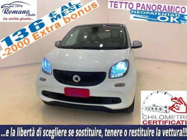 SMART - Forfour - 70 1.0 YoungsterTETTO PANORAMICOKM CERTIFICATI