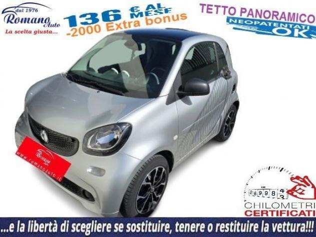 SMART - Fortwo - 70 1.0 twinamic PassionTETTO PANORAMICOINTERNI IN PELLE