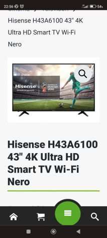 SMART TV HISENSE 43 NUOVO