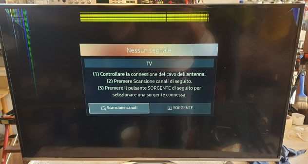 smart TV Samsung serie 6 UE43KU6400 (da riparare)