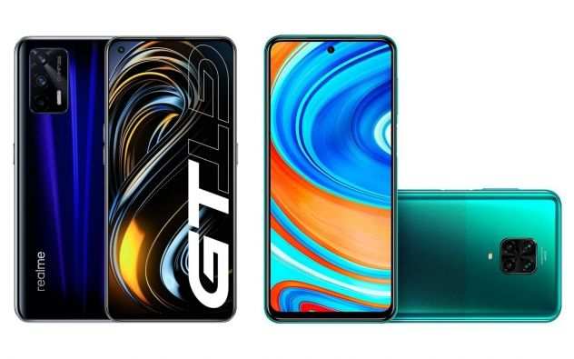 SMARTPHONE REALME GT 5G  SMARTPHONE XIAOMI REDMI NOTE 9 PRO