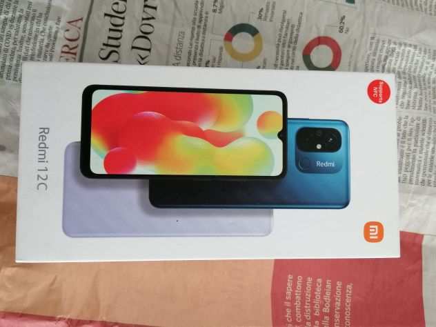 Smartphone Redmi 12c 64GB espandibile