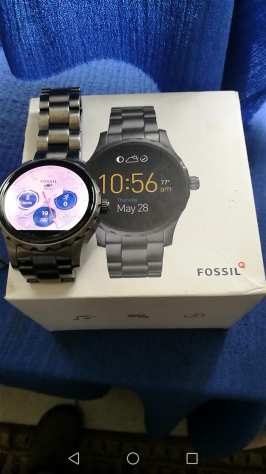 Smartwatch acciaio Fossil