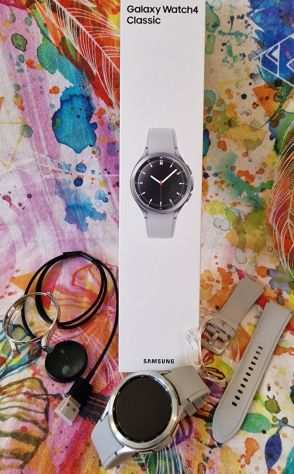 Smartwatch Samsung Galaxy Watch4 classic 46mm SM-R895 colore silver