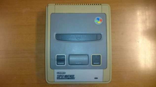 Snes super Nintendo console 90s Pal