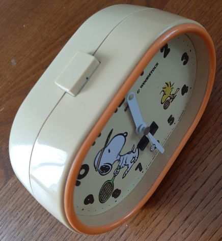 Snoopy amp Woodstock orologio-sveglia da tavolo