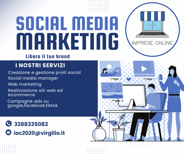 social media manager e web marketing