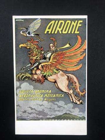 Societagrave Escursionisti Milanesi, Airone, Terme Fons Salutis - 3 Cartoline Promozionali - Prima edizione - 1914