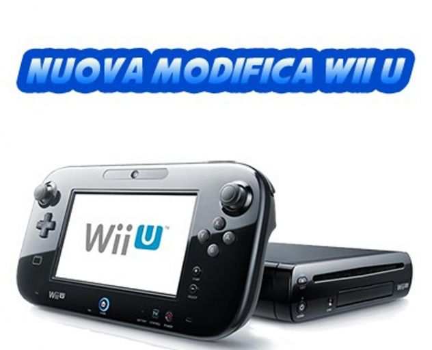 SoftMod Nintendo Wii U con flash bios ecc