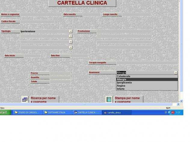 SOFTWARE CARDIOLOGIA GESTIONALE SU PEN DRIVE O PE