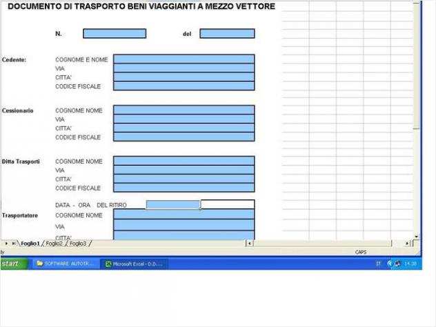 SOFTWARE IMPRESA AUTOTRASPORTI E TRASLOCHI SU PEN DRIVE O PER EMAIL