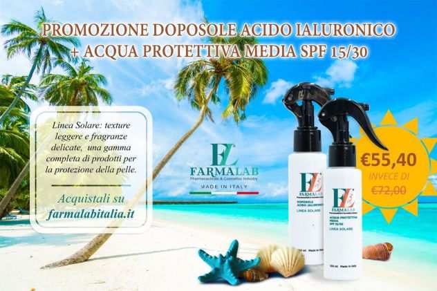 Solari Farmalab - DOPOSOLE ACIDO IALURONICO  ACQUA PROTETTIVA MEDIA