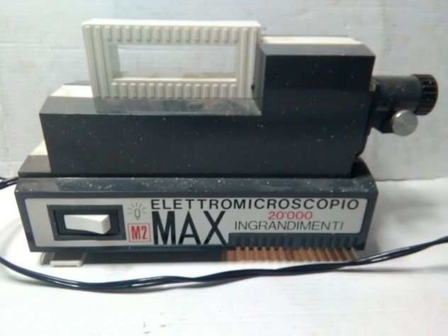 solo proiettore gioco Elettromicroscopio Max della IGC anni 70