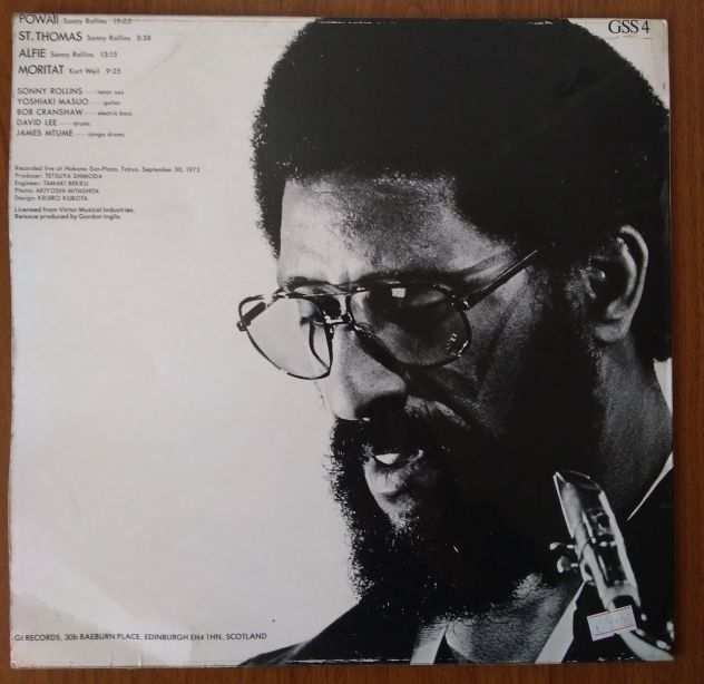 SONNY ROLLINS IN JAPAN Gi Records - 1973