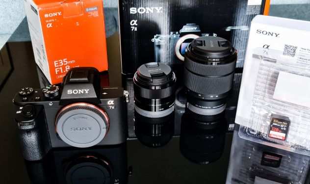 Sony Alpha 7M2K  SEL2870  SEL-35F18  SDXC 128GB