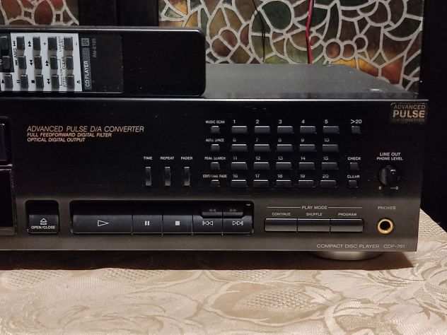 Sony CDP-761 Lettore Cd Compact Disc Player