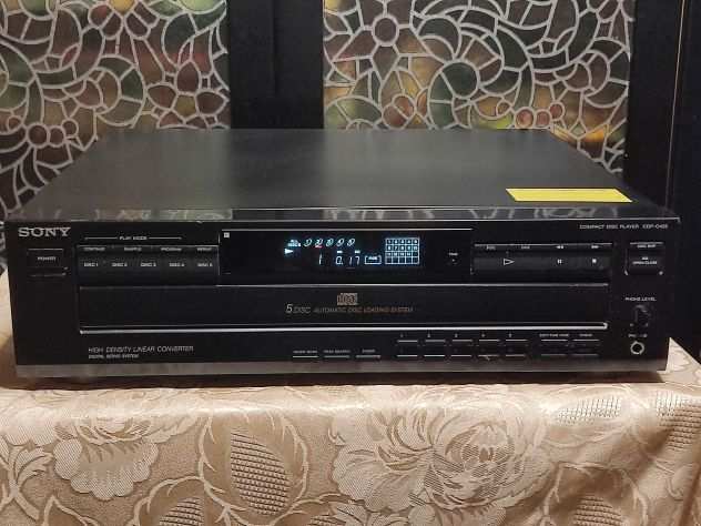 Sony CDP-C425 Lettore Multi Cd Compact Disc Player