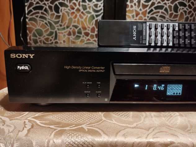 Sony CDP-XE370 Lettore Cd Compact Disc Player - Laser Nuovo