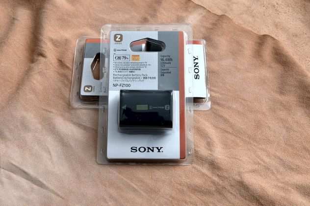 Sony NP-FZ100 Originale Batteria per Sony A7III A7RIII A9 A9II
