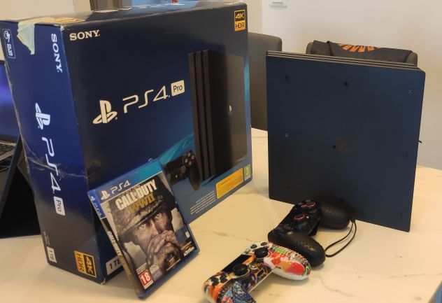 Sony PlayStation 4 Pro 1TB come NUOVA utilizzata pochissimo - Consolle  2 Contr