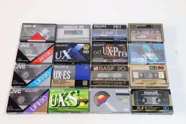 Sony - Scotch - Maxell - Basf - Philips - Agfa - Jvc - Modelli vari - Audiocassette