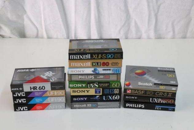 Sony - Scotch - Maxell - Basf - Philips - Agfa - Jvc - Modelli vari - Audiocassette