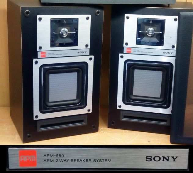 SONY Speaker APM -- 1984