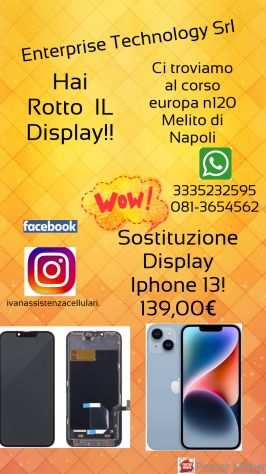 Sostituzione Display Iphone 13