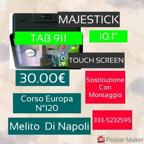 Sostituzione Touch Screen Majestick