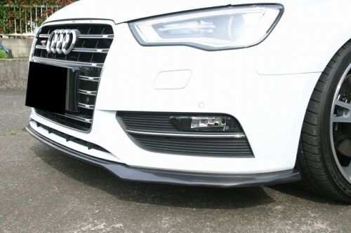 SOTTO PARAURTI LAMA ANTERIORE AUDI A3 8V 2012-2015 SPOILER ABS  PLASTIC -1