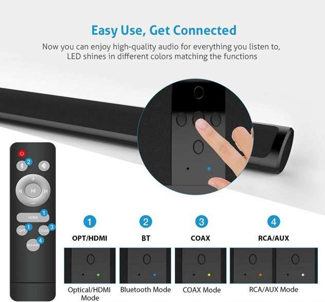 SOUNDBAR TV, MEIDONG KY-3000B BLUETOOTH 4.1