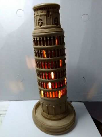 Souvenir vintage - torre di Pisa luminosa anni 60