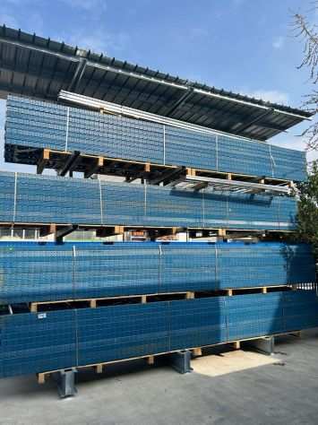 SPALLE SCAFFALE PORTAPALLET BLU