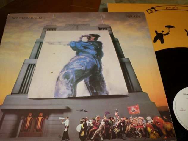 SPANDAU BALLET - Parade - LP  33 giri 1984 1deg St. Italy Gatefold Chrysalis
