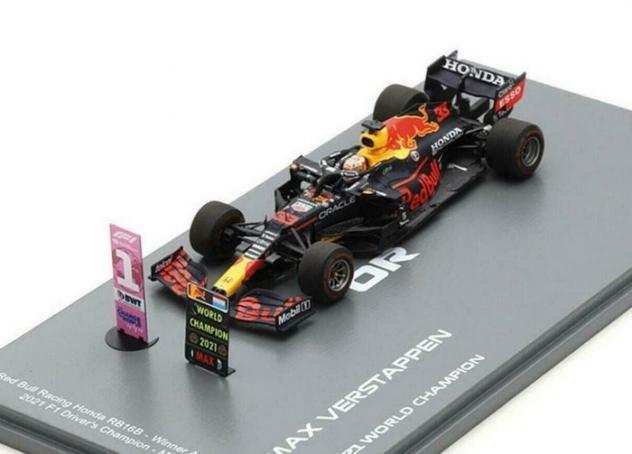 Spark 143 - 1 - Modellino di auto da corsa - Red Bull RB16B Honda Team Aston Martin Nr 33 Winner Abu Dhabi GP Max Verstappen - S7861