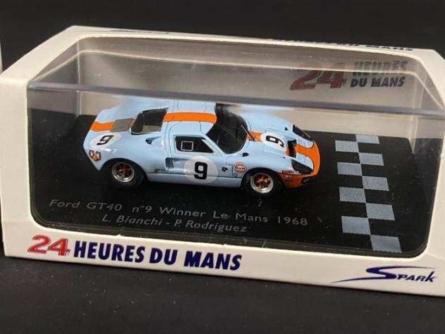 Spark Minimax - 187 - Ford GT40 - 196869 Le Mans Winner