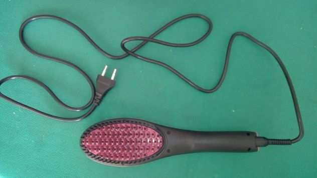spazzola per capelli lisciante elettrica piastra in ceramica ionica