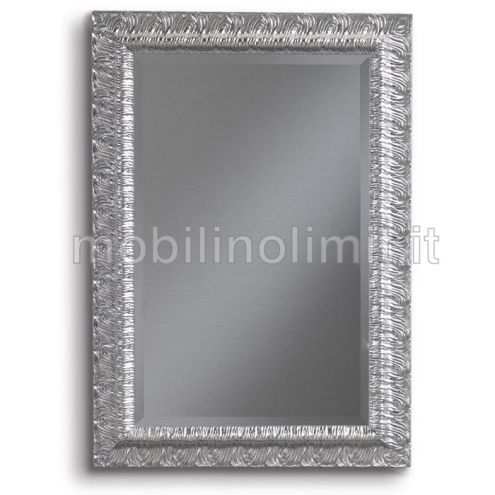 Specchiera foglia argento - Nuovo