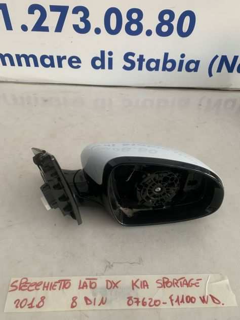 Specchietto lato destro KIA sportage 2018 8 din 87620-F1100WD