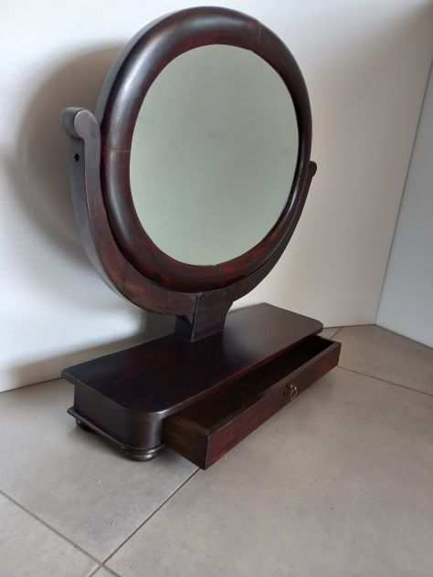 specchio antico reclinabile