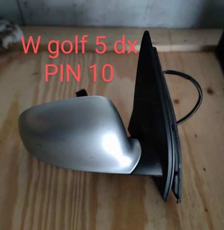 Specchio dx w Golf 5 PIN 10