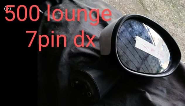 Specchio porta dx Fiat 500 lounge PIN 7