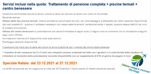 Speciale Abano Terme con Bonus Vacanze e codice sconto amico DLTViaggi