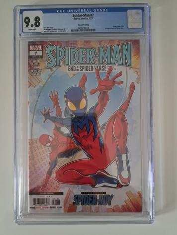 Spider-Man 7 - End of the Spider-Verse 7 - first app. Spider boy - 1 Graded comic - 2023 - CGC 9,8