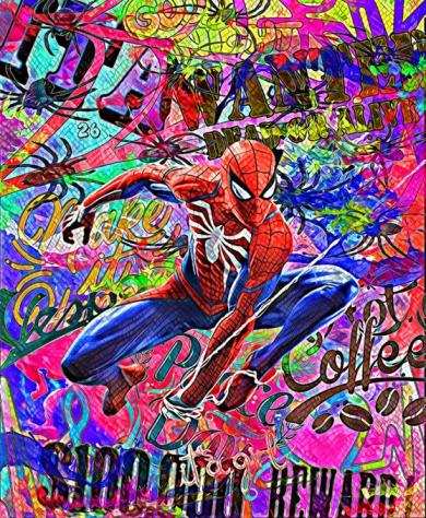 Spider-Man - Giclee by Raffaele De Leo - 1 -Certificato2023